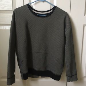 Lululemon striped sweatshirt